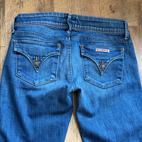 Hudson Jeans Women's Straight Leg in Deep Blue - Picture 10 of 12